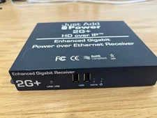 Just Add Power  2G+ HD over IP Enhanced Gigabit POE Receiver - VBS-HDIP-218POE