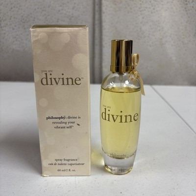 You Are Divine Philosophy Perfume Women 2 oz Eau de Toilette Spray. NEW IN BOX