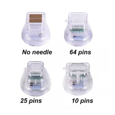 RF Micro Ne//edle Cartridge Tip Nano 10/25/64 Pins Gold Plated for RF Machine