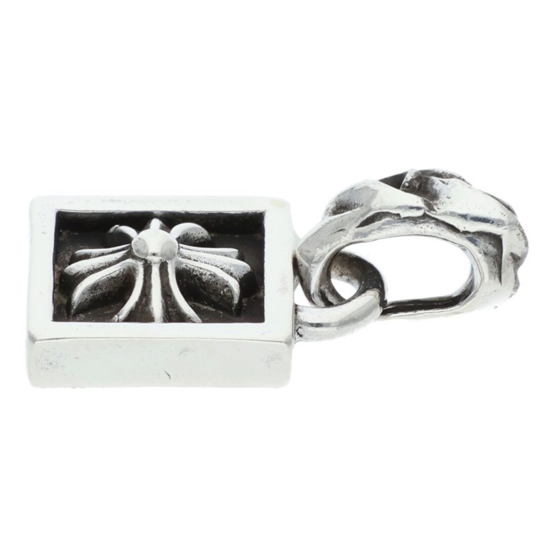 Chrome Hearts FRAMED CH PLUS Charm Silver Necklace Top Mens Used d7b4da15c282856 thumbnail 5