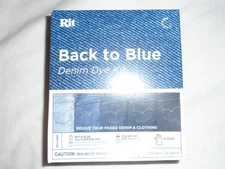 Rit Back to Blue Denim Dye Kit - Restore Faded Jeans Bold Blue Dye & Fixative