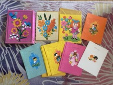 Vintage 1970s Get Well Greeting Cards Lot Bright N Fanciful 11 Cards
