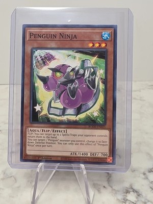 Yu-Gi-Oh! TCG Aqua / Flip / Effect Penguin Ninja Regular BODE-EN025