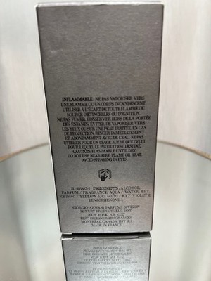 Armani Mania Giorgio Armani edt 50 ml. Vintage first edition. | eBay