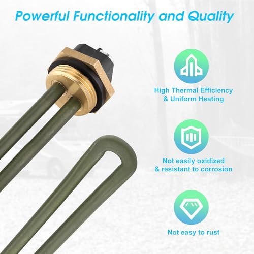  520900 RV Water Heater Element Kit for Suburban SW4DE SW6DE SW6DEL Model-B