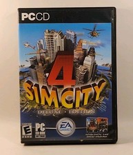 Sim City 4 Deluxe Edition PC- 2 CD-ROM Complete with manual/code w1s3 3020
