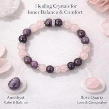 Sereniva Bracelet, Natural Menopause Relief, Healing Natural Stone Jewelry