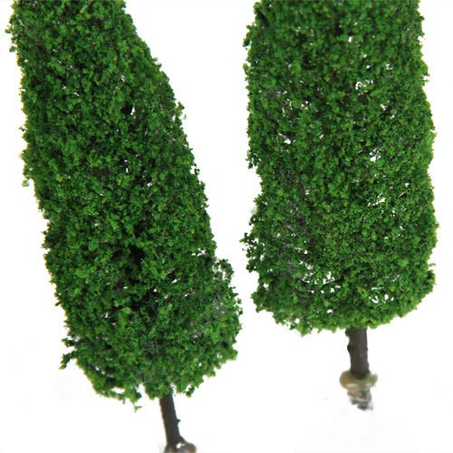 6 Cypress Model Tree Game Layout Scenery -TT - Picture 7 of 7