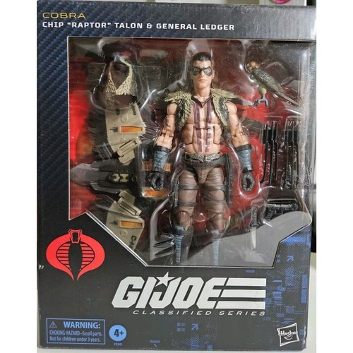 Chip 'Raptor' Talon & General Ledger - figurine 139 G.I. JOE - Classified Series - Prix & Rareté