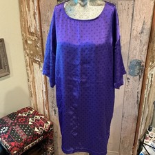 Victoria's Secret Vintage 90s Gold Label Satin Sleep Shirt Nightgown Silky