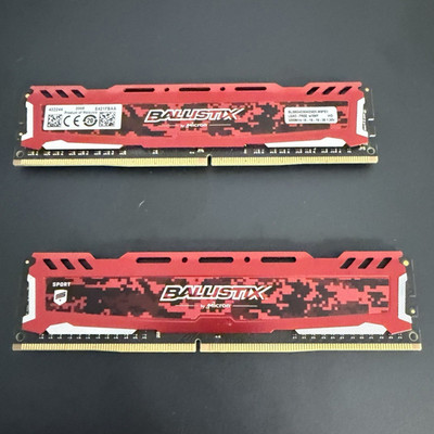 Ballistix Sport LT 16GB (2x8GB) DDR4-3000 288-Pin DIMM Unbuffered RAM