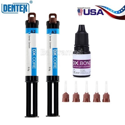 Dental Dual Cure Flowable Composite Resin Refill Core Build Up /Bonding Adhesive