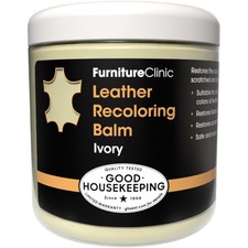 Ivory Leather Dye for Furniture, Couches & Car Seats - Restore Scratched