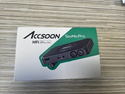 Accsoon SeeMo Pro SDI HDMI Video Capture iPhone Adapter Monitoring Transmitter 