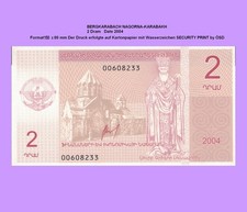 BERGKARABACH  NAGORNA-KARABAKH  2 Dram 2004 Unc 664#