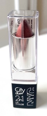 NYC City Duet 2-in-1 Lipstick   428 Penhouse Plums, Sealed, Rare