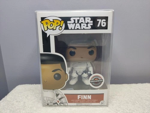 Funko Pop Star Wars Finn (Stormtrooper) Gamestop Exclusive #76 w/Protector