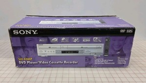 Sony SLV-D300P DVD/VCR Combo Player VHS Hi-fi Stereo Bundle w/ OEM Remote + Box