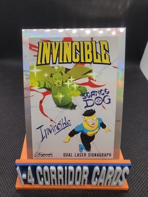 2026 Keepsake Invincible S2 Seance Dog, Invincible Dual Signagraph Holo #401