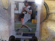 Jake Browning Score Rookie