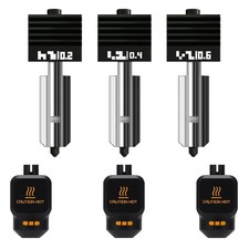 Upgraded 3-Pack Hotend Kit for Bambu Lab P2S/H2D/H2S/H2C 3D Printers