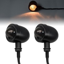Universal Motorcycle Turn Signals Lights 12V Bullet Incandescent Filament Bul