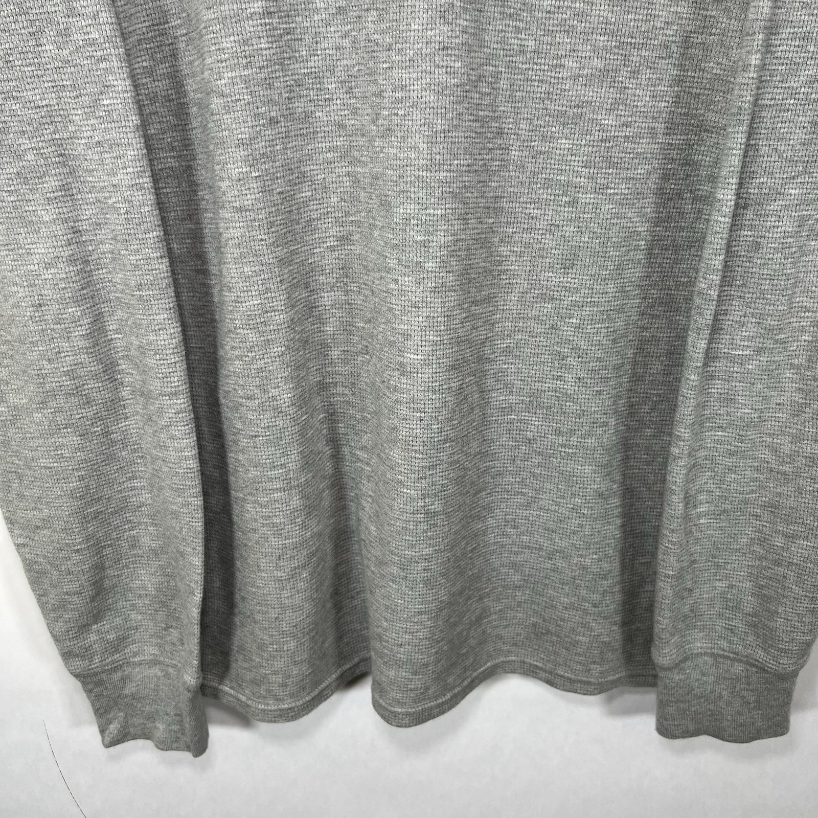 Polo Ralph Lauren maglietta termica manica lunga uomo taglia XL grigio nero pony