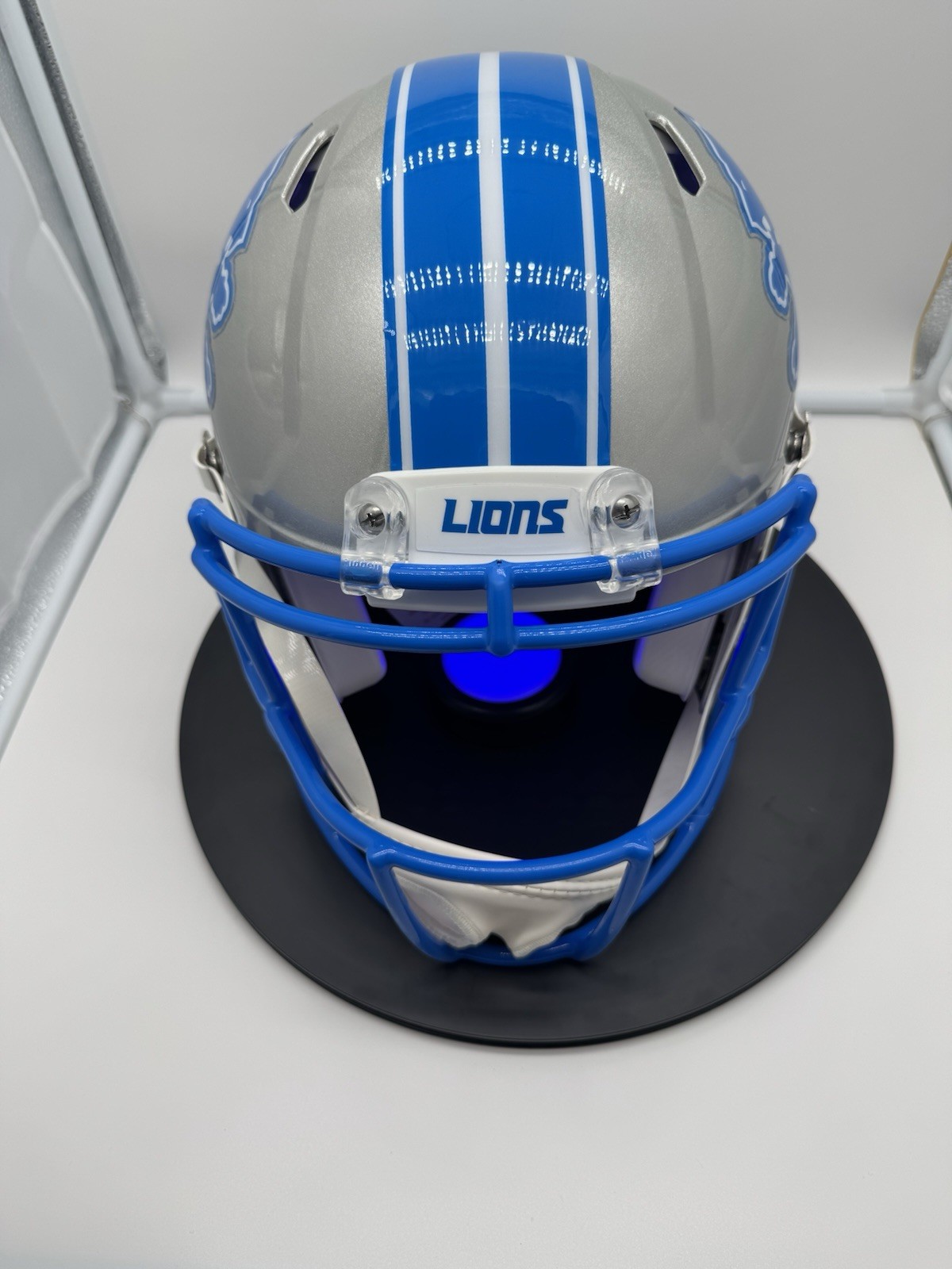 Jared Goff Full Size Standard Authentic Signed Detroit Lions Helmet 