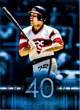 2015 TOPPS BASEBALL FREE AGENT 40 CARLTON FISK #F40-12