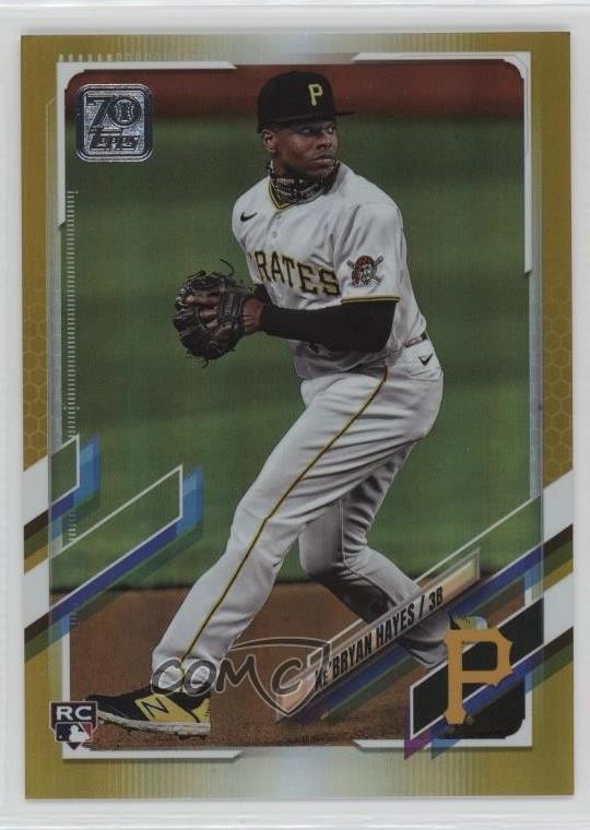 2021 Topps Gold Foil Ke'Bryan Hayes #644 Rookie RC 0x36