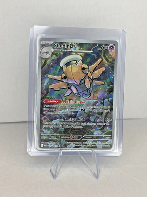Pokemon TCG NM Shedinja 144/132 Me01: Mega Evolution Holo 2025