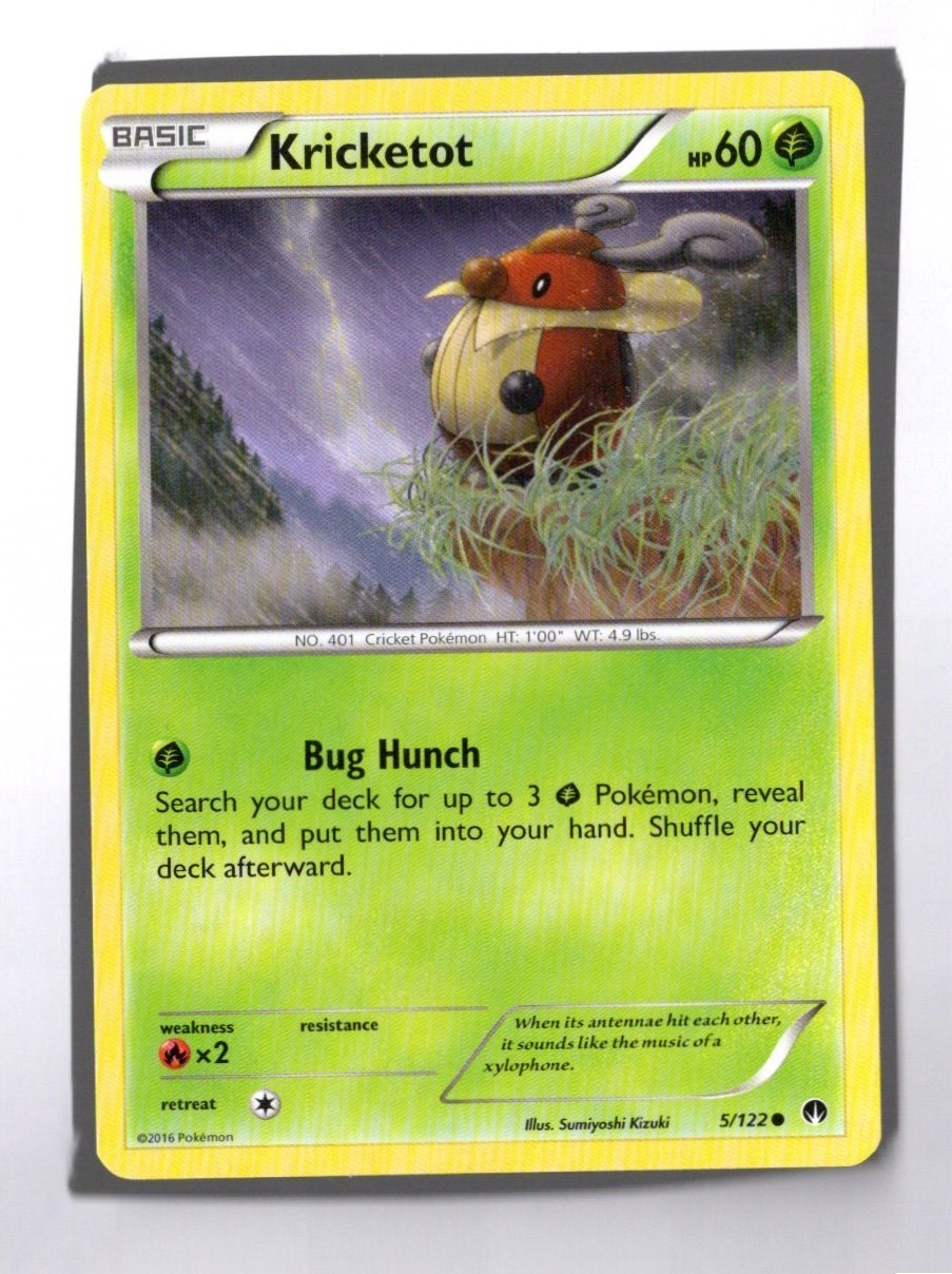 Pokemon Kricketot 5/122 BREAKpoint NM