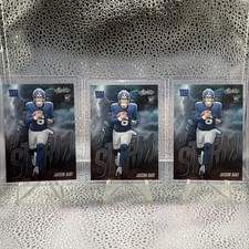 Jaxson Dart 2025 Panini Absolute Rookie By Storm #7 Rookie RC New York Giants