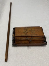 Toy, Carpet Sweeper, Antique 1887, Schipper and Block, Goshen Sweeper Co
