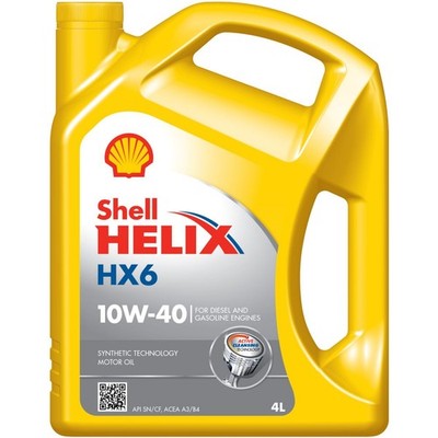Motoröl SHELL 550053776 Helix HX6 10W40 4L
