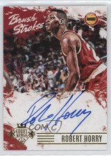 2015-16 Panini Court Kings Brush Strokes 44/99 Robert Horry #BS-RHR Auto 19m2