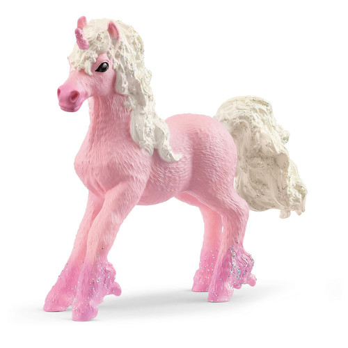 SCHLEICH Bayala Flower Unicorn Foal Toy Figure - 70832 - Picture 1 of 1