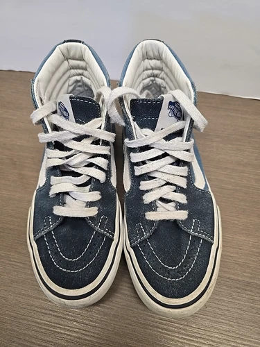 Scarpa da skate alta Vans Sk8 Hi Pro Navy taglia 4 leggermente usata