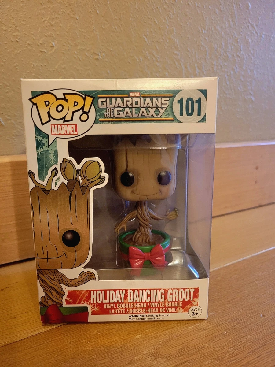 Funko Pop Marvel: Holiday, Guardians of The Galaxy - Groot Collectible  Figure, Multicolor