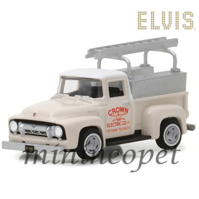 Greenlight HOLLYWOOD Elvis 1954 Ford F-100 Pickup Crown Electric Greenlight HOLLYWOOD Elvis 1954 Ford F-100 Pickup Crown Electric