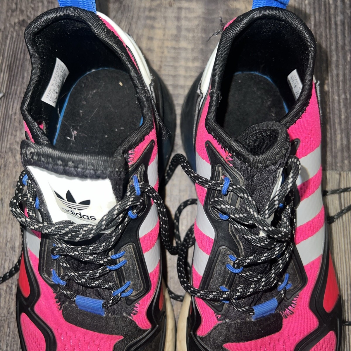 Size 5.5 - Adidas ZX 2K Boost Shock Pink Black W for sale online Size 5.5 - Adidas ZX 2K Boost Shock Pink Black W for sale online