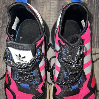 Size 5.5 - Adidas ZX 2K Boost Shock Pink Black W for sale online