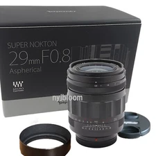 New Voigtlander Super NOKTON 29mm f/0.8 Aspherical Lens Micro Four Thirds Mount