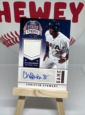 2015 Panini Stars & Stripes - Game Gear - Signatures #21 - Christin Stewart /99