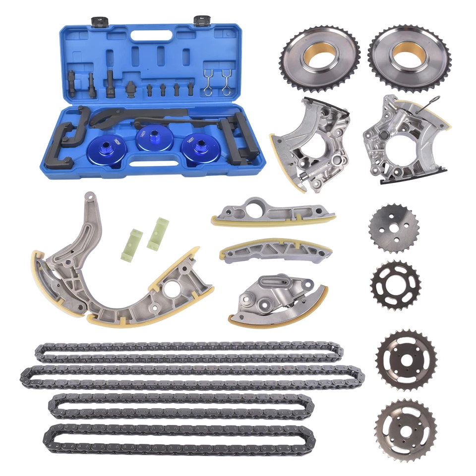 Timing Chain & Tool Kit For 2004-2011 Audi S5 A6 A8 Q7 4.2 FSI BVJ BAR BSM CAUA - Image 2 of 4