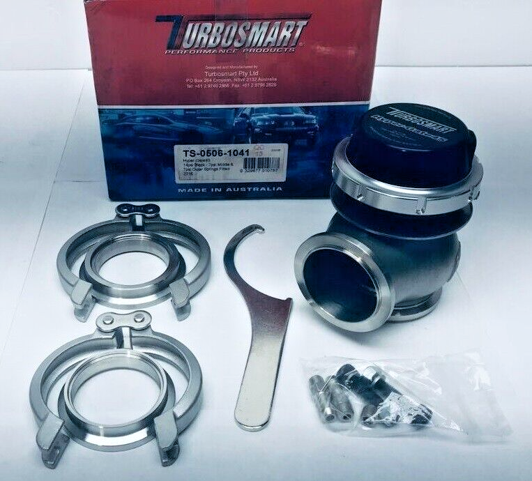 Turbosmart 45mm Hyper Gate 14psi External Wastegate Black  (TS-0506-1041)