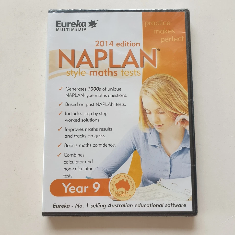 NAPLAN Style Maths Tests (2014 Edition) Year 9 Australian Education (PC CD-Rom) - Image 2 of 4