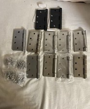 mix of different door hinges, Different Colors With A Couple Hardware
