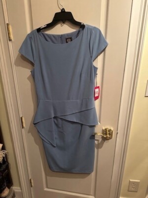 Vince Camuto Blue Dress Size 12 New with tags  never worn