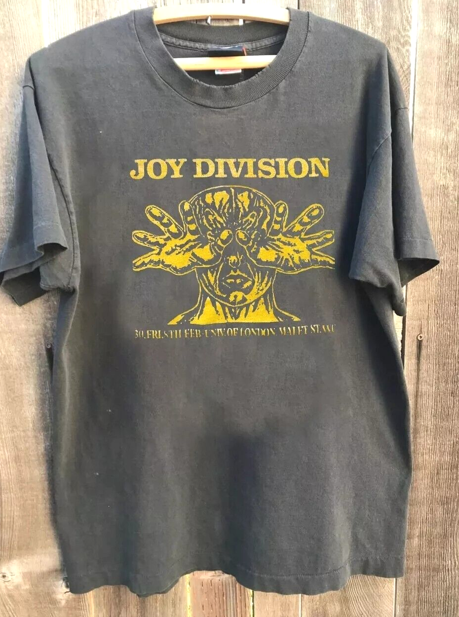 Joy Division Rare Design Unisex Charcoal T-Shirt Sizes S-5XL